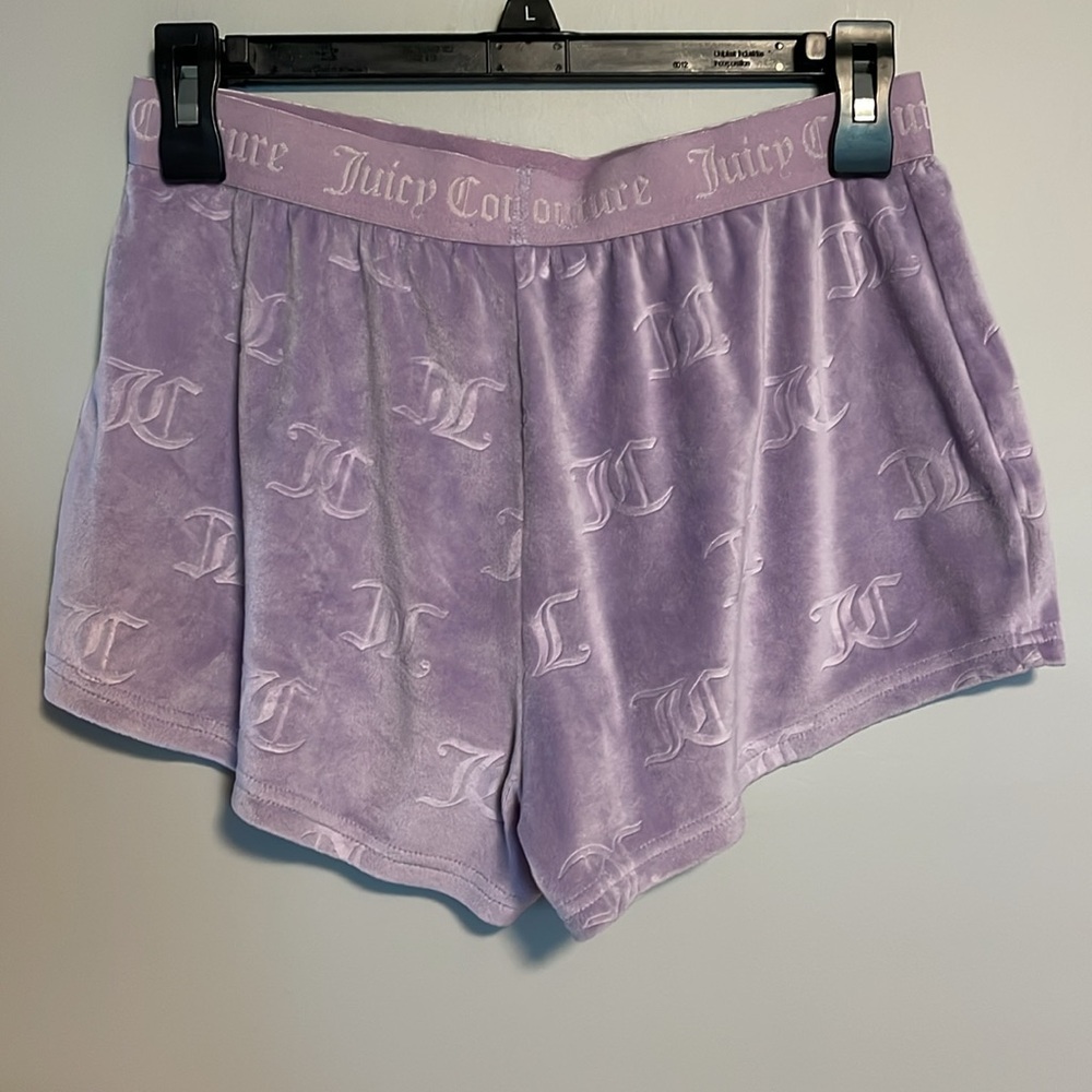Juicy Couture Purple Sleep Shorts size Small - Picture 2 of 4
